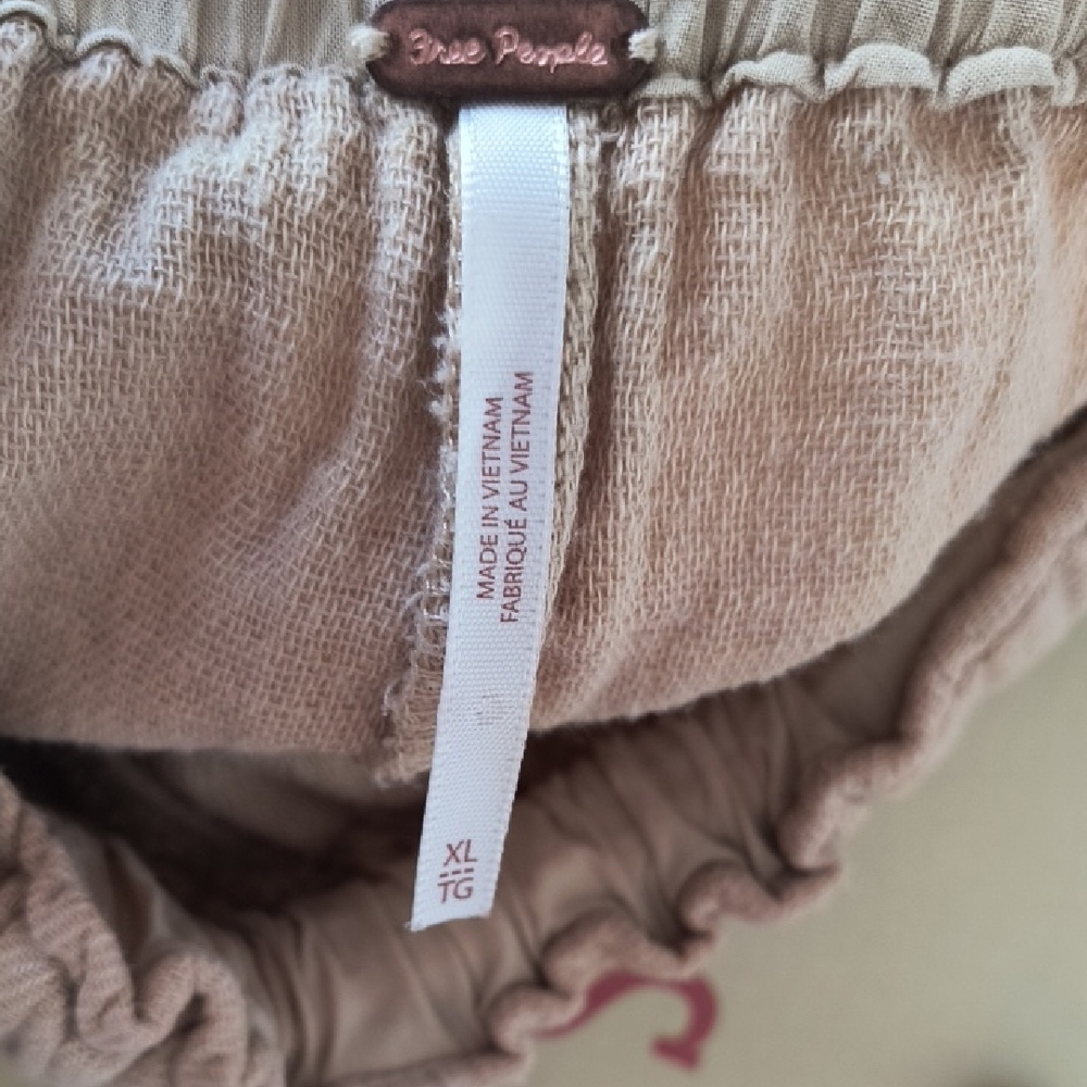 Free People Tan Skirt